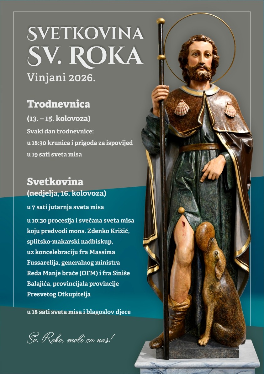 Blagdan sv. Roka 2026.